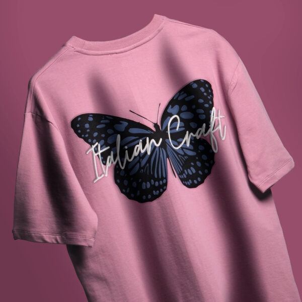 Butterfly Puff Oversized T-Shirt, Onion