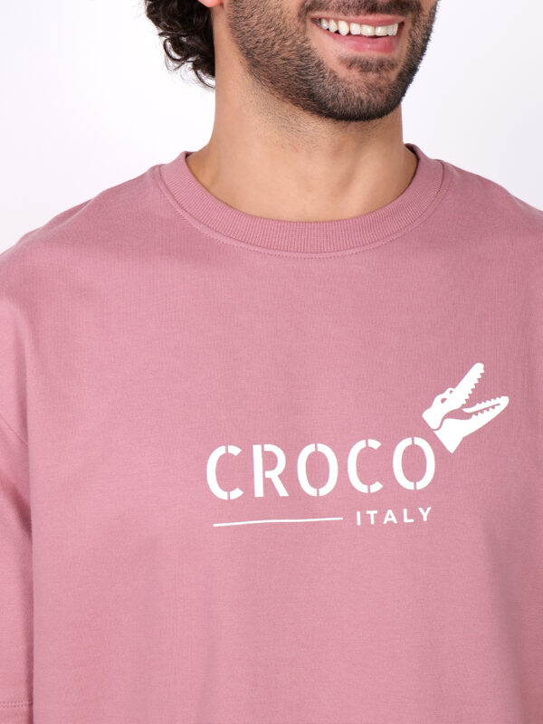 Butterfly Puff Oversized T-Shirt, Onion - Image 4